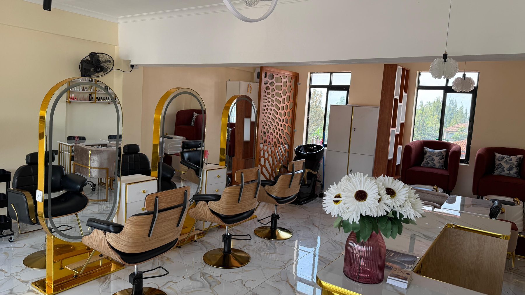 Premium nail services at Curl Couture